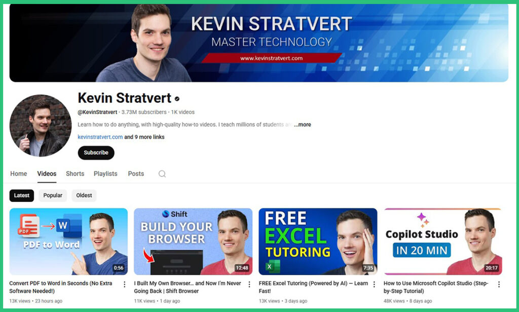 Kevin Stratvert