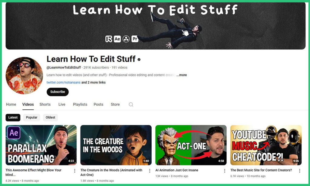 Learn How To Edit Stuff