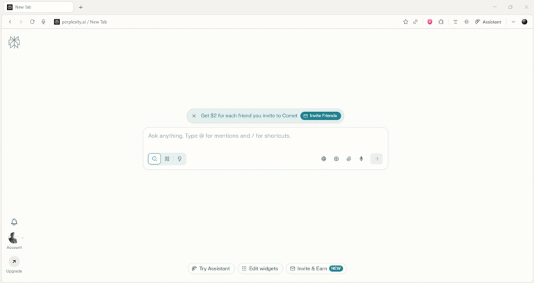 PERPLEXITY AI BROWSER REFERRAL PROGRAM visual data 3